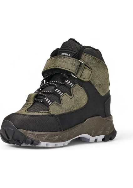 Çocuk Soğuk Geçirmez Fermuarlı Trekking Kışlık Yağmur Kar Çocuk Bot