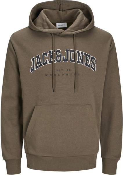 Jjecaleb Varsıty Sweat Hood Noos KAHVERENGİ12256521 fiyatları