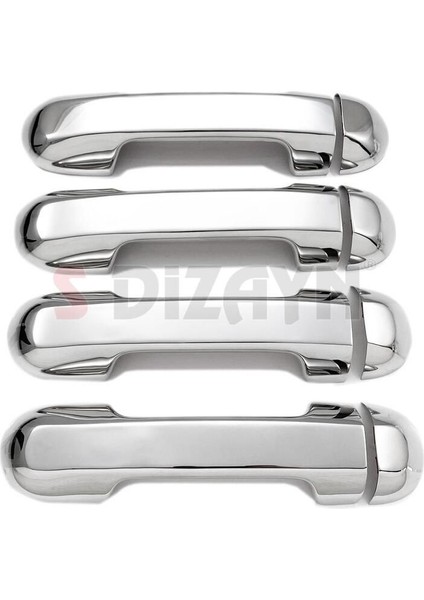 S-Dizayn Ford Connect Krom Kapı Kolu 4 Kapı 2002-2014
