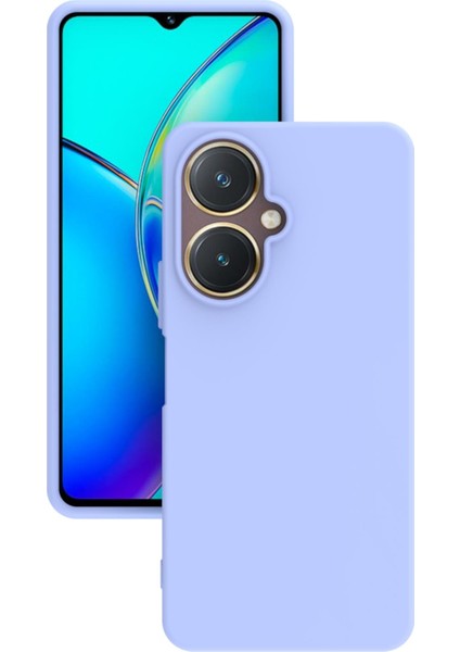 Vivo Y27 Kılıf Kamera Korumalı Silikon Rubber Arka Kapak