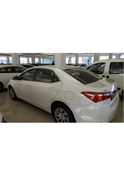 Autogp Toyota Corolla Cam Çerçevesi Kenar Çıtası Krom Tamtur 2013 / 2019 modelleri