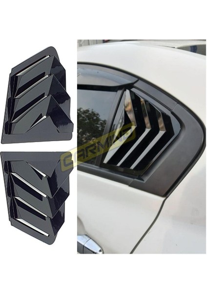 Honda Civic Fb7 Uyumlu Kelebek Cam Kaplama Vizörü Piano Black 2012-2015 fırsatları