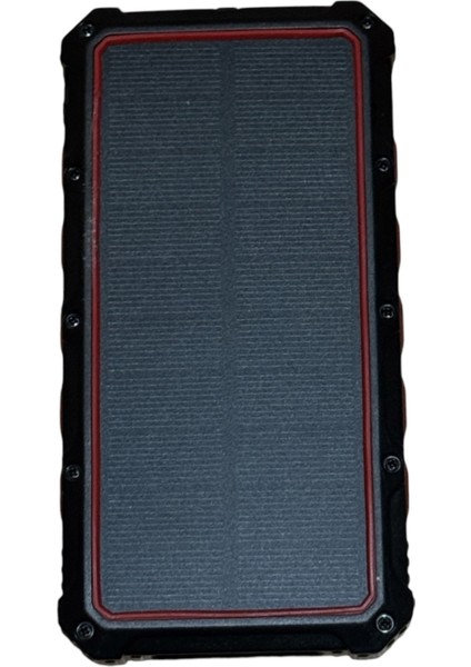 Güneş Enerjili Wireless Özellikli 20000 Mah Solar Powerbank - 2+1 Çıkışlı