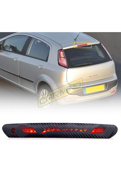 Fiat Punto Karbon Arka Fren Stop Lambası Sticker fiyatları