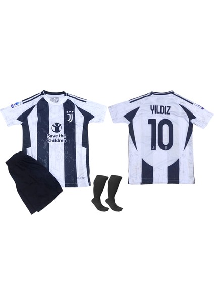 Juventus Kenan Yıldız Çocuk Forma+Şort+Çorap 3lü Set fiyatları