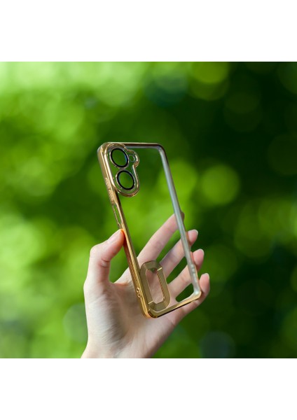 Realme 10 4.g Yanları Renkli Lens Korumalı Logo Gösteren Mega Kılıf