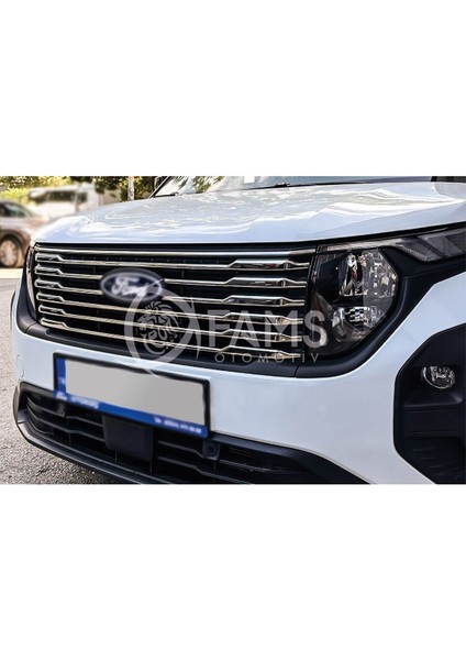 Ford Tourneo Courier Krom Ön Panjur 8 Parça 2024 Üzeri Paslanmaz Çelik fırsatları
