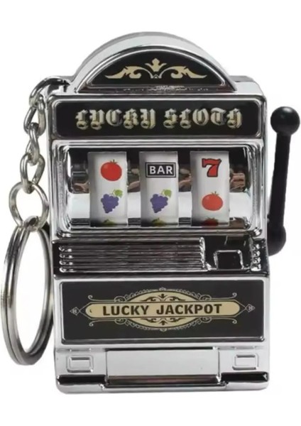 Hem Oyuncak Hem Anahtarlık Mini Casino Şanslı Charm Jackpot Anahtarlık modelleri