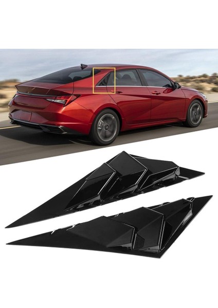 Hyundai Elantra Kelebek Cam Kaplama Vizörü 2021 Sonrası