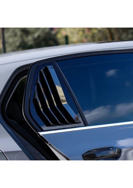 Vw Golf 8 Kelebek Cam Vizörü Piano Black 2021- modelleri