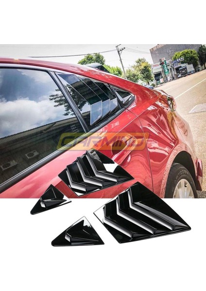 Toyota Corolla Kelebek Cam Vizörü Piano Black 2019-2021 indirimleri