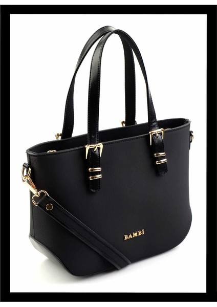 Siyah Kadın Omuz Çantası C06636160109