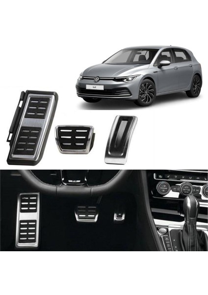 Volkswagen Golf 8 Geçmeli Pedal Seti Otomatik