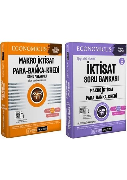 2025 KPSS A Grubu Makro İktisat Economicus Konu Anlatımı - Soru Bankası 2’li Set