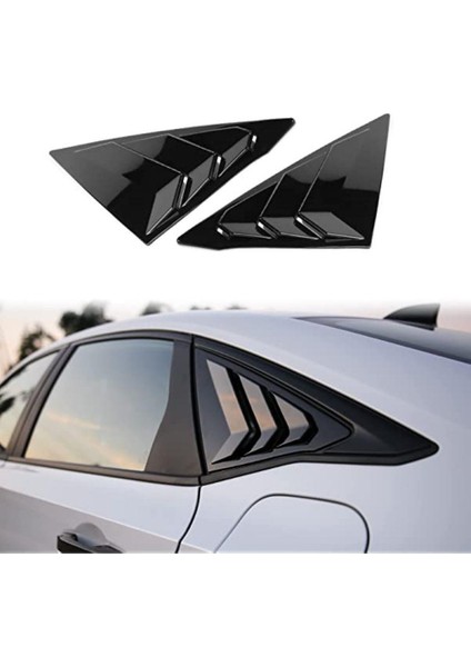 Honda Civic Fe1 Uyumlu Kelebek Cam Vizörü Piano Black 2022- fiyatları