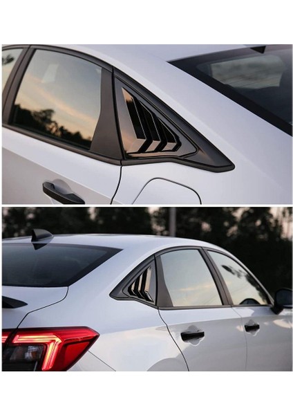 Honda Civic Fe1 Uyumlu Kelebek Cam Vizörü Piano Black 2022- fırsatları