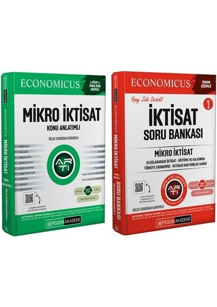 2025 KPSS A Grubu Mikro İktisat Economicus Konu Anlatımı - Soru Bankası 2’li Set
