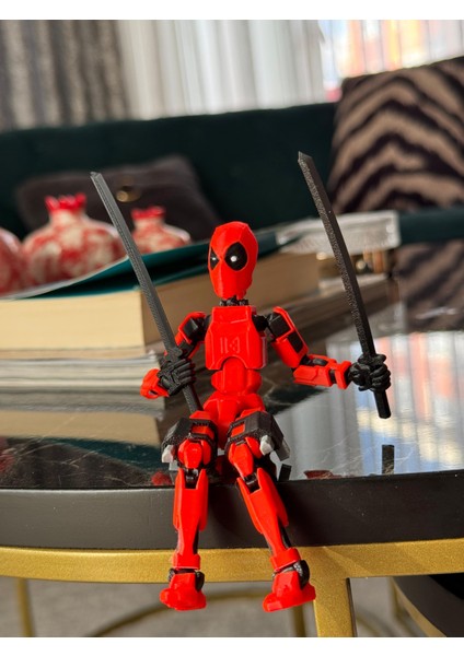 Dummy Deadpool Hareketli Mini Figür
