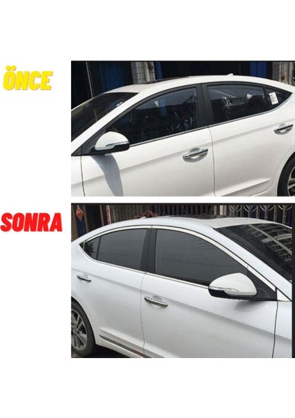 Hyundai Elantra Krom Cam Çerçevesi Set 2016-2019 (14 Parça) fırsatları