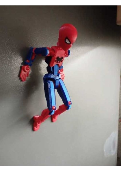 Dummy Spiderman: Hareketli Mini Figür