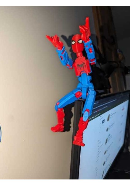 Dummy Spiderman: Hareketli Mini Figür