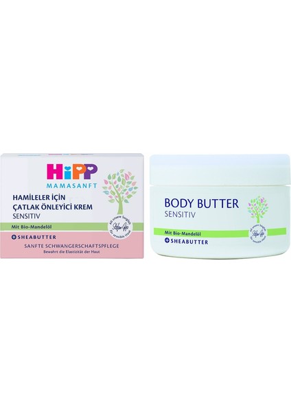 Mamasanft Hamileler Için Çatlak Önleyici Krem Sensıtıv 200ML (5 Li Set)
