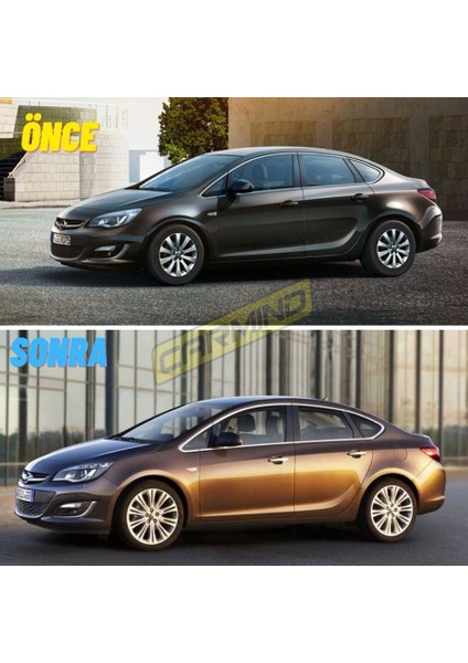 Opel Astra J Sedan Krom Cam Çerçevesi Set 2012-2020 (12 Parça) fiyatları