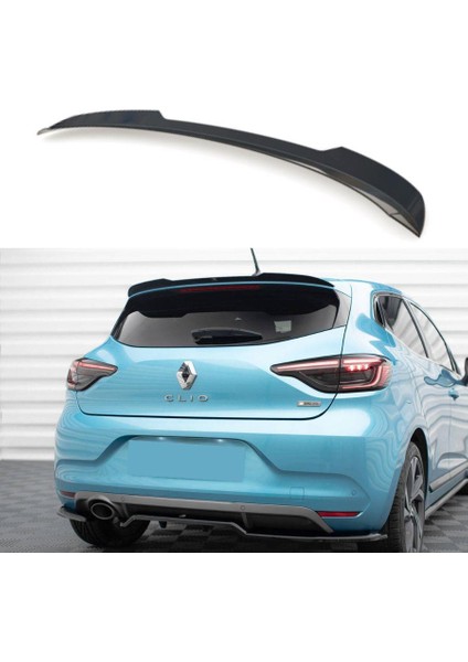 Renault Clio 5 Piano Black Spoiler Abs Plastik 2019-2023