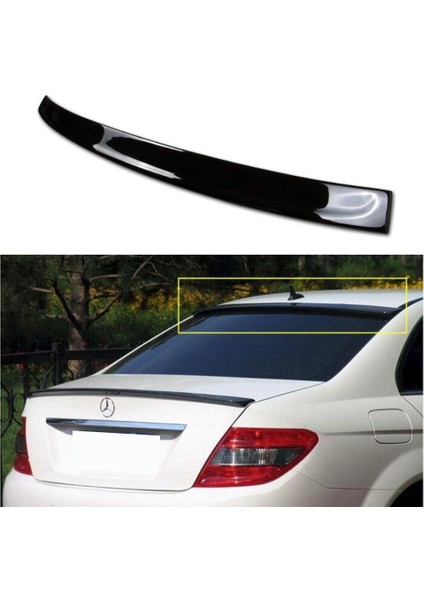 Mercedes C Serisi W204 Cam Üstü Piano Black Spoiler fiyatları