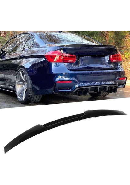 Bmw 3 Serisi F30 M4 Style Bagaj Üstü Spoiler Piano Black fiyatları