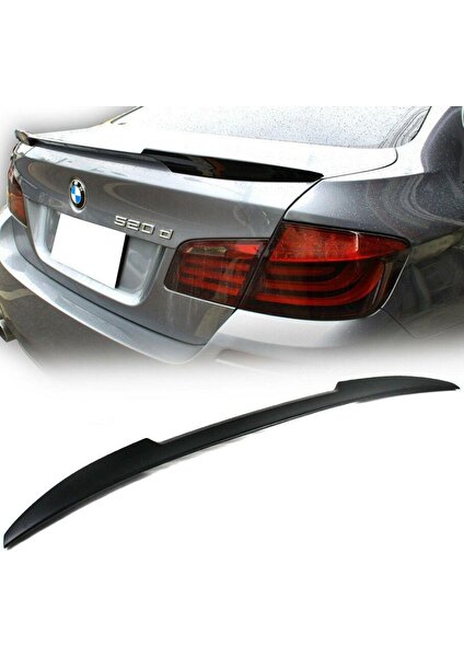 Bmw 5 Serisi F10 M4 Style Bagaj Üstü Spoiler Piano Black