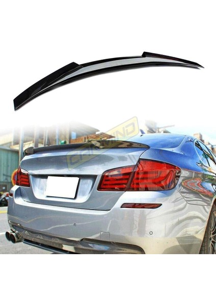 Bmw 5 Serisi F10 M4 Style Bagaj Üstü Spoiler Piano Black