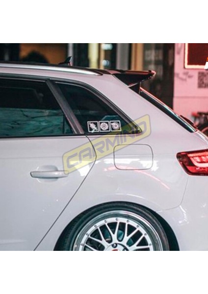 Audi A3 Hb Piano Black Spoiler 2014-2018 (Plastik)