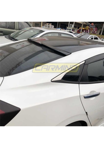 Honda Civic Fc5 Uyumlu Cam Üstü Rs Spoiler Piano Black