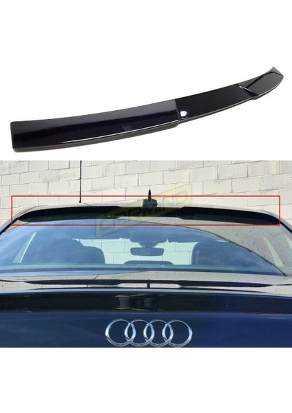 Audi A4 Cam Üstü Rs Spoiler Piano Black 2013-2016