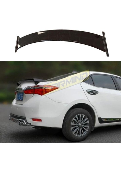 Toyota Corolla Trd Bagaj Üstü Piano Black Spoiler 2013-2018