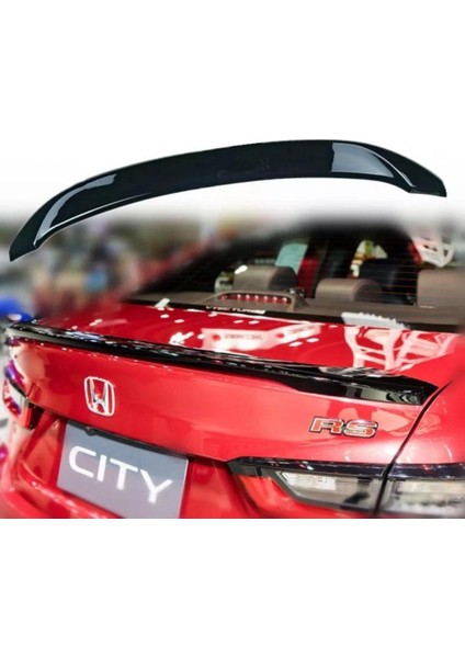 Honda City Bagaj Üstü Rs Spoiler Piano Black 2020-