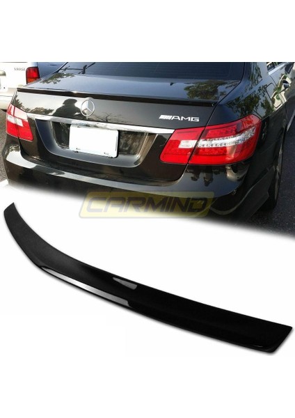 Mercedes E Serisi W212 Bagaj Üstü Piano Black Spoiler