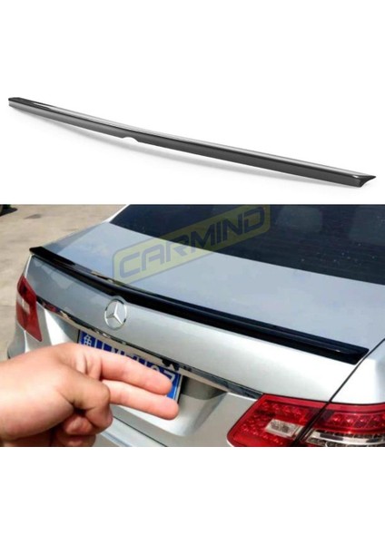 Mercedes E Serisi W212 Bagaj Üstü Piano Black Spoiler