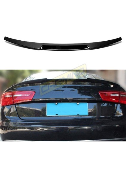 Audi A4 B8.5 Bagaj Üstü M4 Spoiler Piano Black 2013-2016