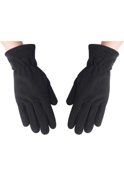 Kadın Siyah Kışlık Parmaksız ve Parmaklı Kışlık Termal Polar Eldiven Ikili Set fiyatları