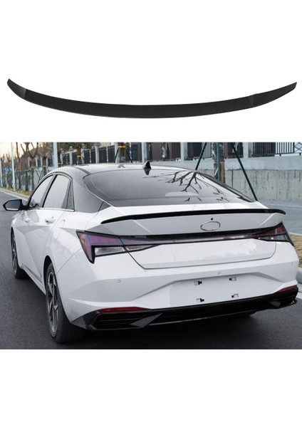 Hyundai Elantra Bagaj Üstü Spoiler Piano Black 2021 Sonrası