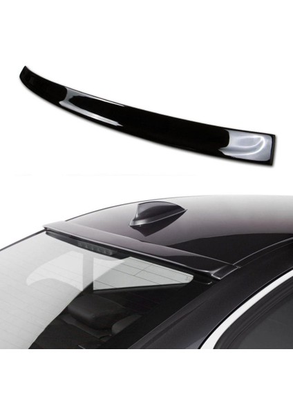 Bmw 5 Serisi E60 Cam Üstü Spoiler Piano Black 2004-2010 modelleri
