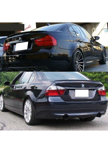 Bmw 3 Serisi E90 M3 Bagaj Üstü Spoiler Piano Black 2005-2011 modelleri
