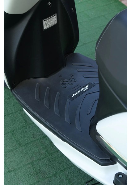 Sonictouch Motosiklet Paspası Jüpiter Model Uyumlu Kaymaz Taban Ayak Basamak Koruma Matı