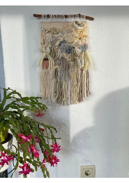 Hasat Dantelli Deniz Yıldızlı Makrome Ipli Duvar Dekorasyonu indirimleri