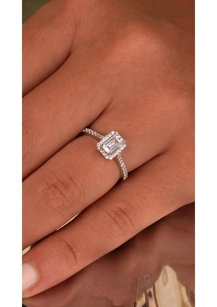 Gümüş Baget Tasarım Yüzük modelleri