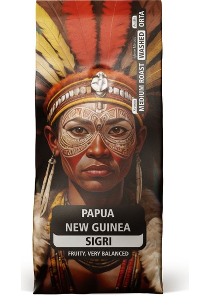 Papua Yeni Gine Kahve Çekirdek