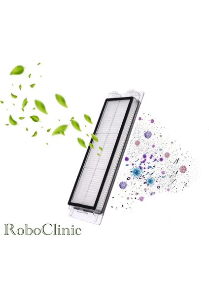 Roborock S5 Max (Siyah) Robot Süpürge Uyumlu Fırça Filitre 10 Adet Mopsuz Yenileme Seti fırsatları