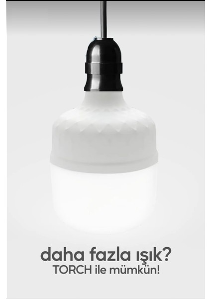 Torch Dobled Tasarruflu Ampul E 27 Duy Beyaz Işık